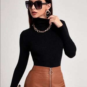 Brand new black Turtleneck
